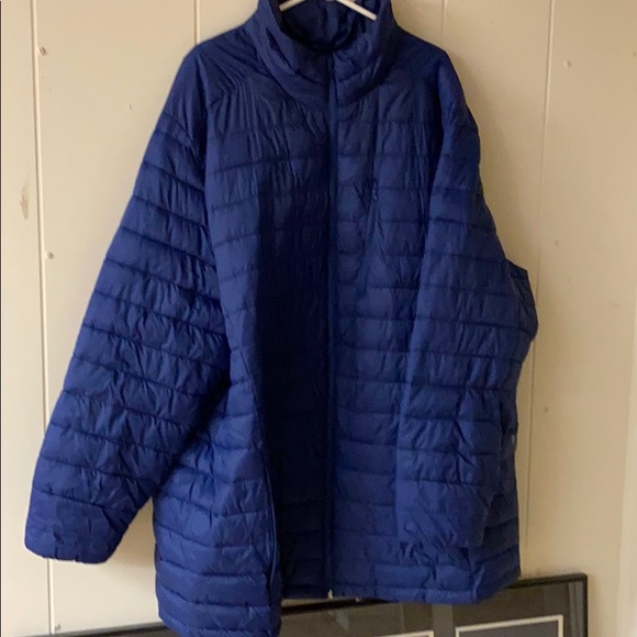Blue puffer coat - Picture 2 of 5
